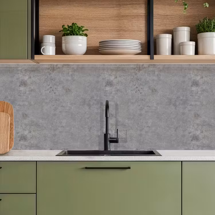 Schienale cucina - Calcestruzzo - Industriale - Modelli — 8
