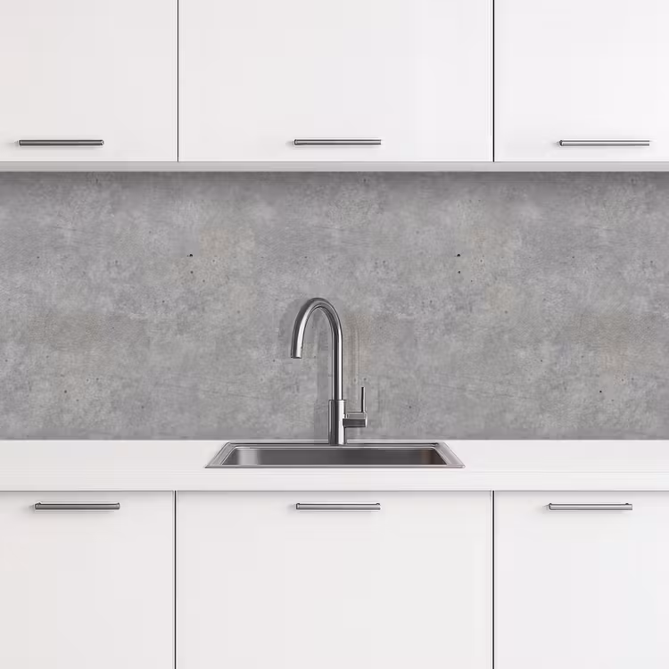 Schienale cucina - Calcestruzzo - Modelli - Industriale — 4