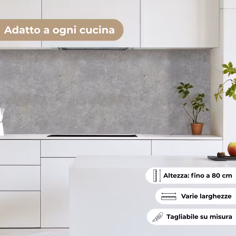 Schienale cucina - Calcestruzzo - Modelli - Industriale — 7