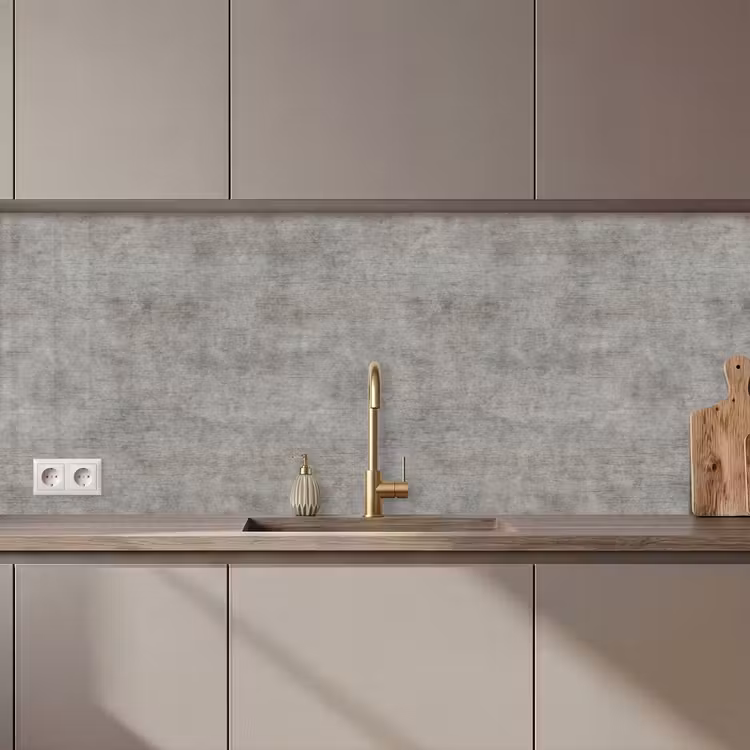 Schienale cucina - Calcestruzzo - Parete - Modelli — 1