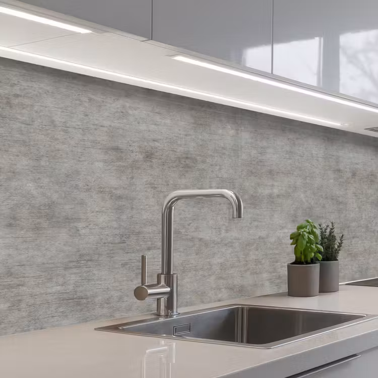 Schienale cucina - Calcestruzzo - Parete - Modelli — 2