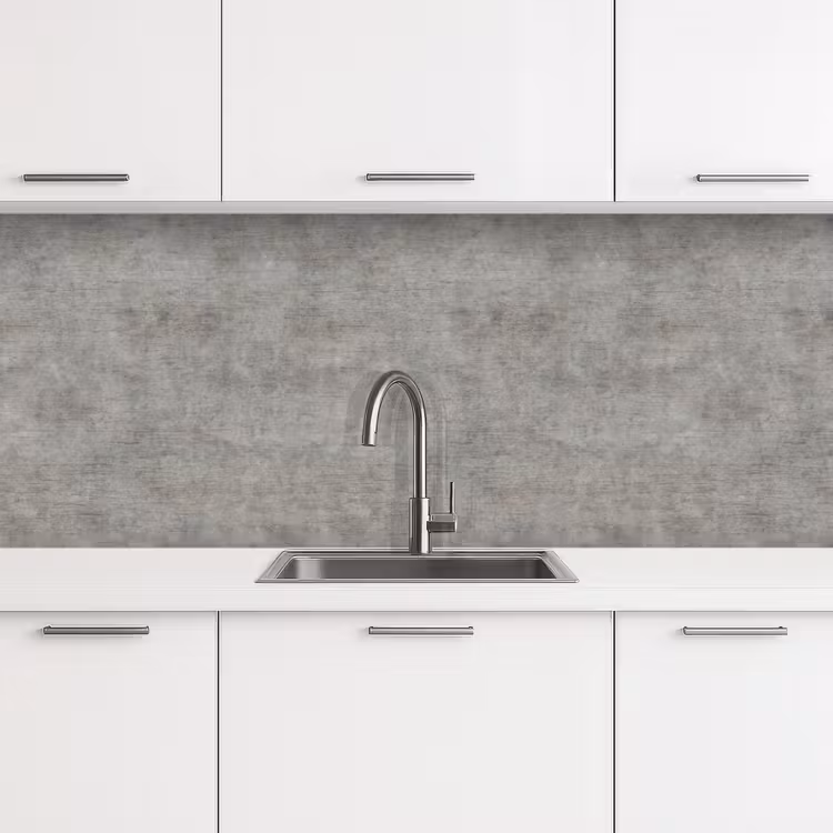 Schienale cucina - Calcestruzzo - Parete - Modelli — 4