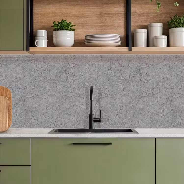 Schienale cucina - Calcestruzzo - Parete - Modelli - Industriale — 8