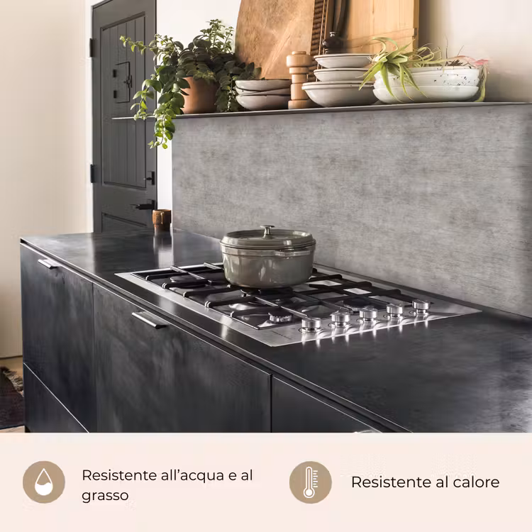 Schienale cucina - Cemento - Vecchio - Grigio - Modelli — 5
