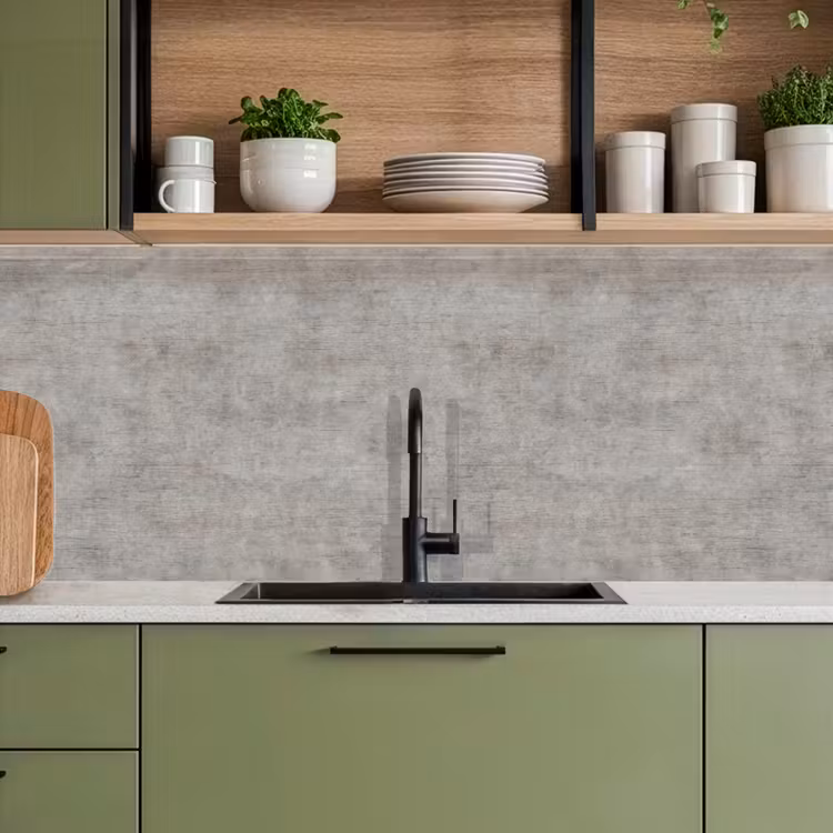 Schienale cucina - Cemento - Vecchio - Grigio - Modelli — 8