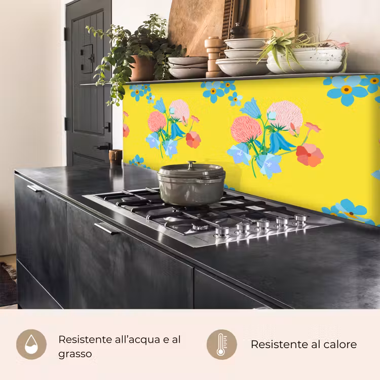 Schienale cucina - Fiori - Bouquet - Primavera - Modelli — 5