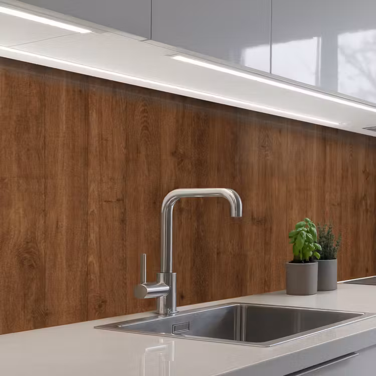 Schienale cucina - Legno duro - Modelli - Marrone — 2