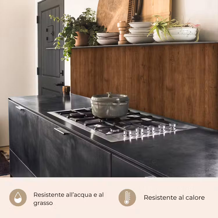 Schienale cucina - Legno duro - Modelli - Marrone — 5