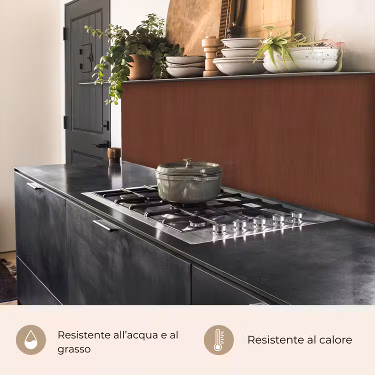 Schienale cucina - Legno - Scaffale - Astratto - Motivi — 5