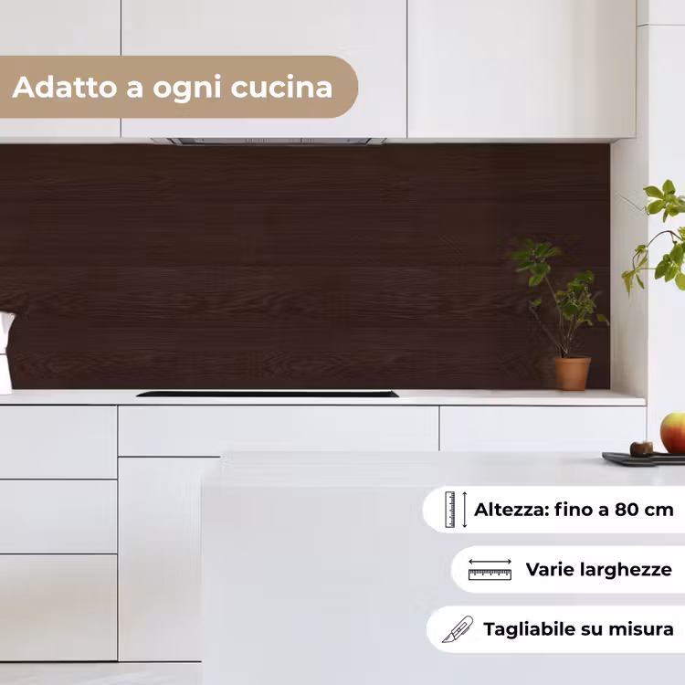 Schienale cucina - Modello - Legno duro - Scaffale — 7