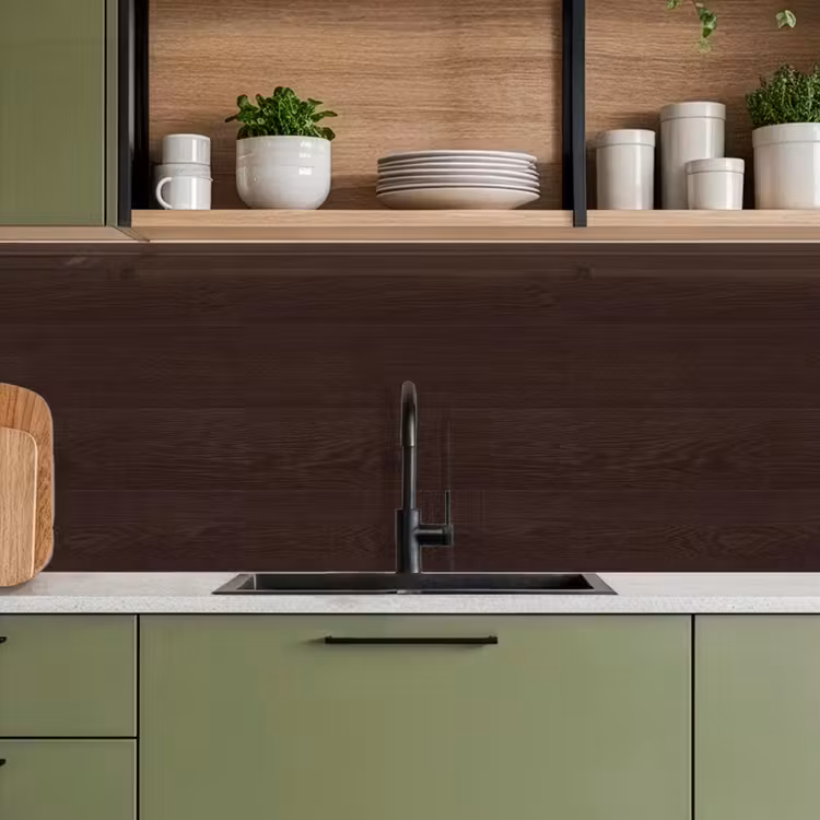 Schienale cucina - Modello - Legno duro - Scaffale — 8