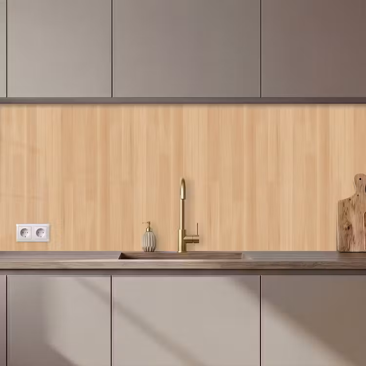 Schienale cucina - Naturale - Legno - Scaffale - Modelli — 1