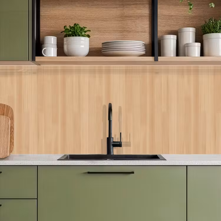 Schienale cucina - Naturale - Legno - Scaffale - Modelli — 8