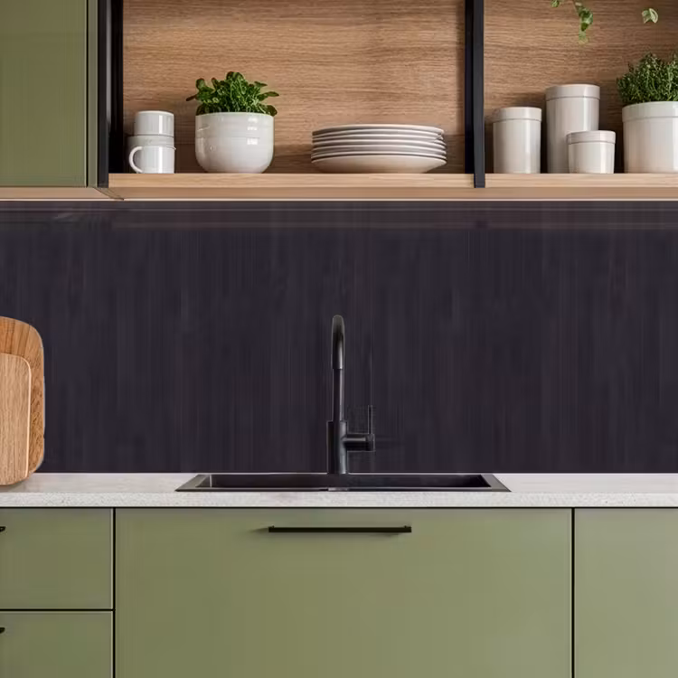 Schienale cucina - Scaffale - Nero - Modelli — 8