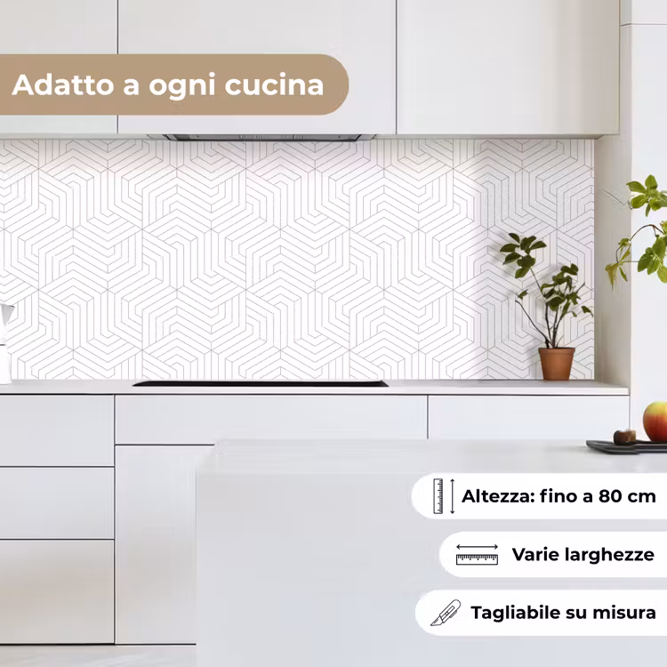 Schienale cucina - Astratto - Modelli - Design - Linea — 7