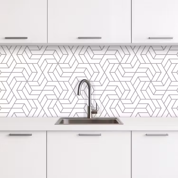 Schienale cucina - Design - Geometria - Modello — 4