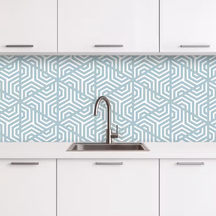 Schienale cucina - Design - Geometria - Modello - Triangolo — 4