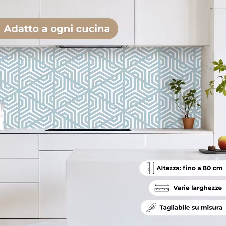 Schienale cucina - Design - Geometria - Modello - Triangolo — 7