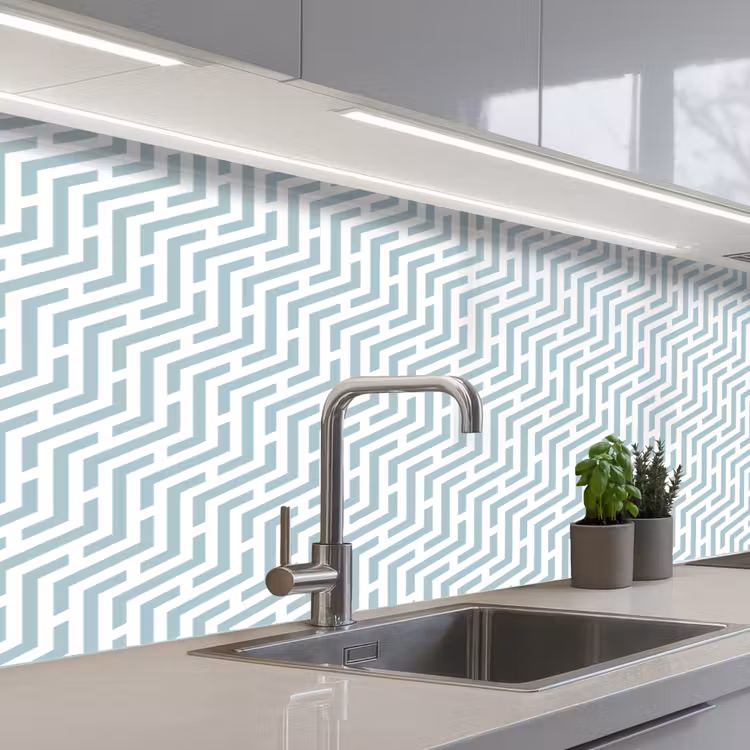 Schienale cucina - Design - Geometria - Pattern - Verde — 2
