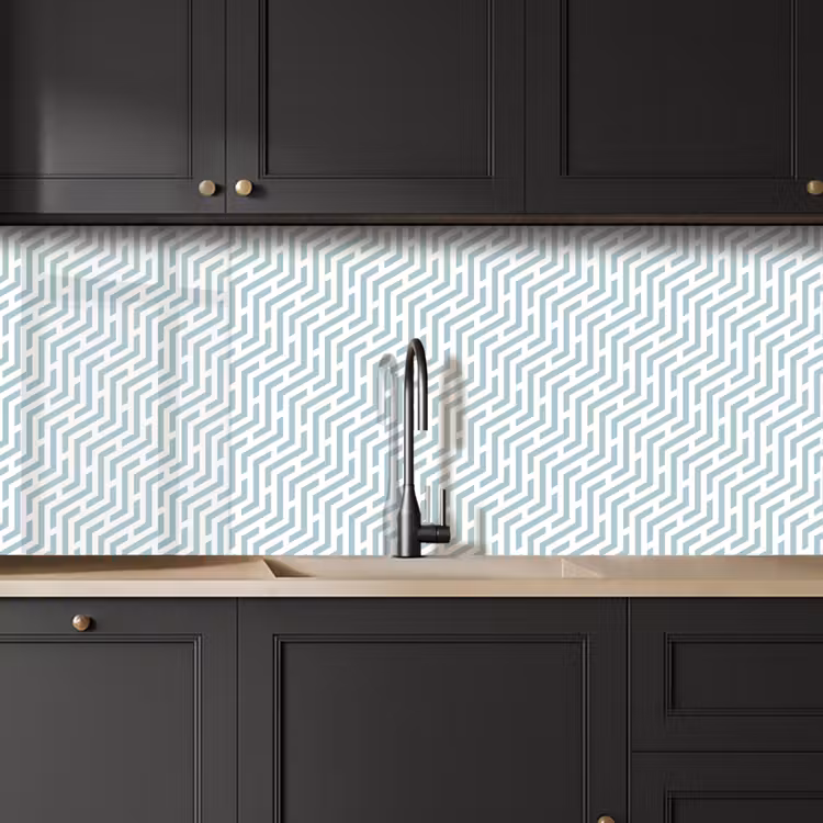 Schienale cucina - Design - Geometria - Pattern - Verde — 6