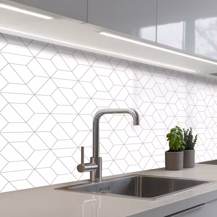Schienale cucina - Geometria - Linea - Modello — 2