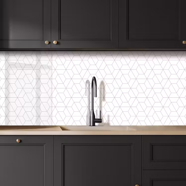 Schienale cucina - Geometria - Linea - Modello — 6