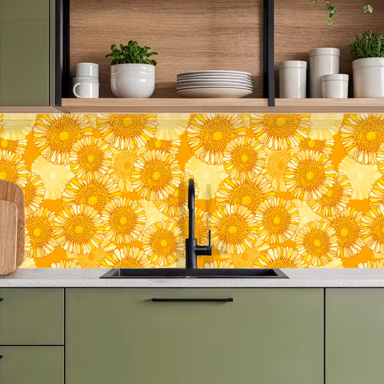 Schienale cucina - Girasole - Estate - Modelli - Fiori — 8