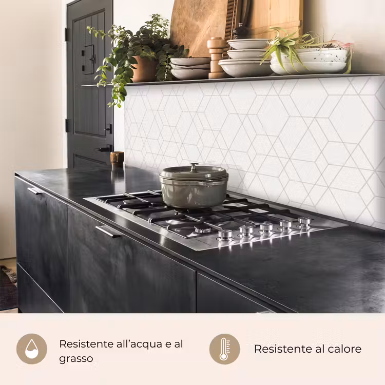 Schienale cucina - Mosaico - Design - Geometria — 5