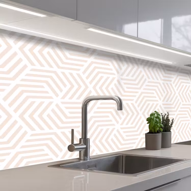 Schienale cucina - Pattern - Geometria - Design - Pastello — 2