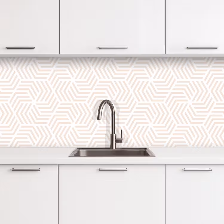 Schienale cucina - Pattern - Geometria - Design - Pastello — 4