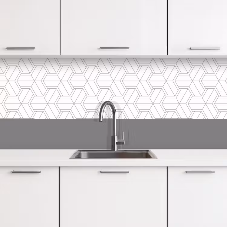 Schienale cucina - Design - Geometria - Modello - Linea — 4