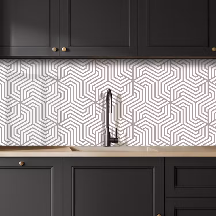 Schienale cucina - Linea - Design - Geometria - Modello — 6