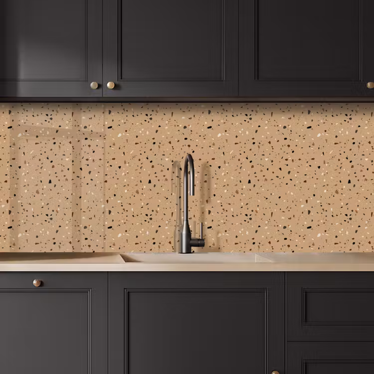 Schienale cucina - Terrazzo - Motivo - Beige — 6