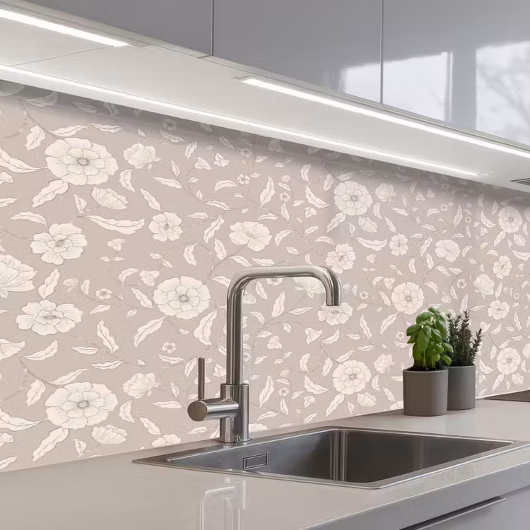 Schienale cucina - Fiori - Petali - Motivo — 2