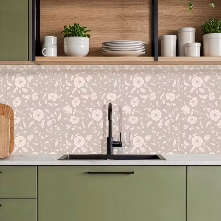 Schienale cucina - Fiori - Petali - Motivo — 8