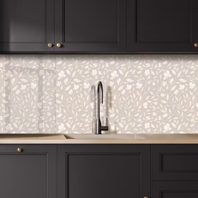 Schienale cucina - Fiori - stelo - foglie — 6
