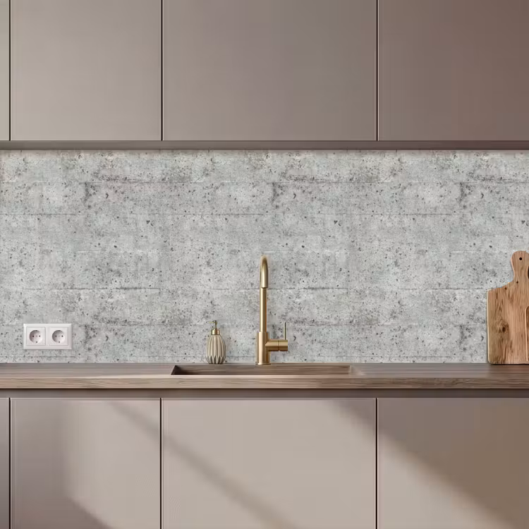 Schienale cucina - Grigio - Parete - Pori — 1