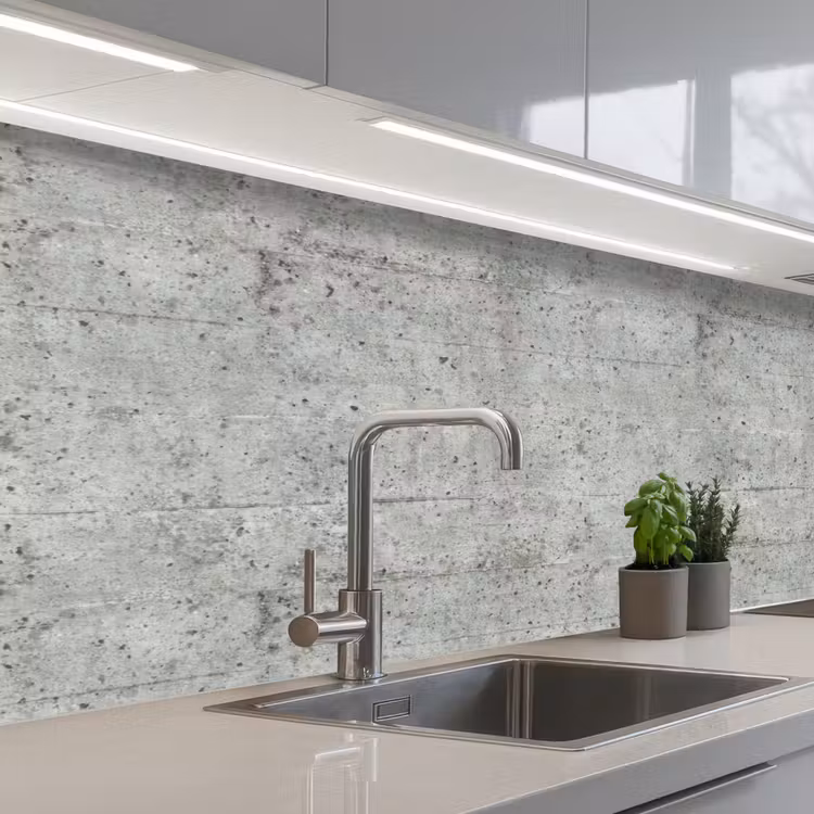 Schienale cucina - Grigio - Parete - Pori — 2