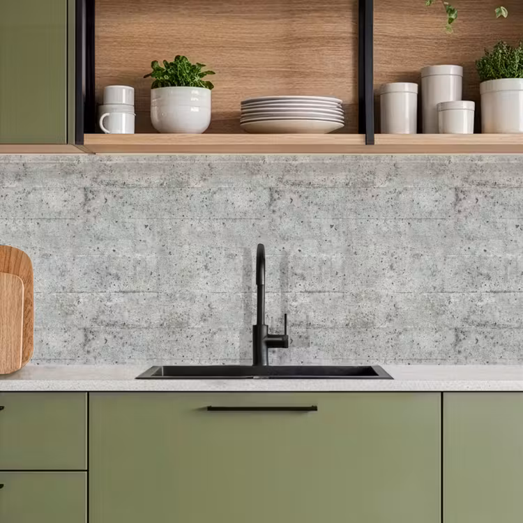 Schienale cucina - Grigio - Parete - Pori — 8