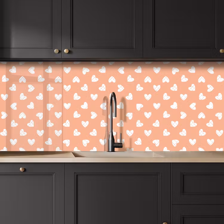 Schienale cucina - Modelli - Astratto - Cuore - Geometria — 6