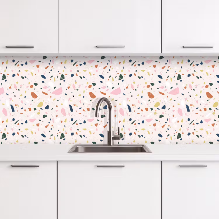 Schienale cucina - Terrazzo - Motivo - Colorato — 4