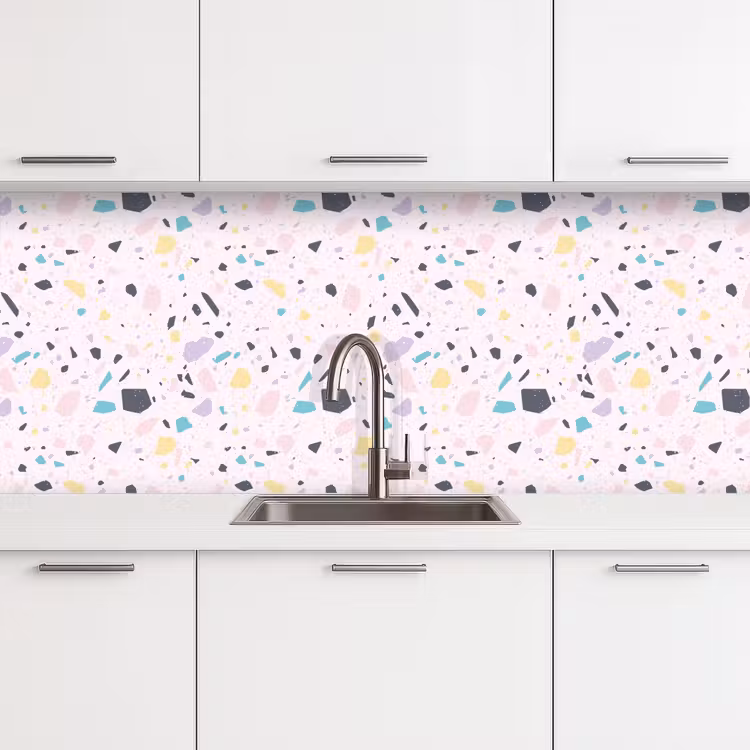 Schienale cucina - Terrazzo - Motivo - Morbido - Candy — 4