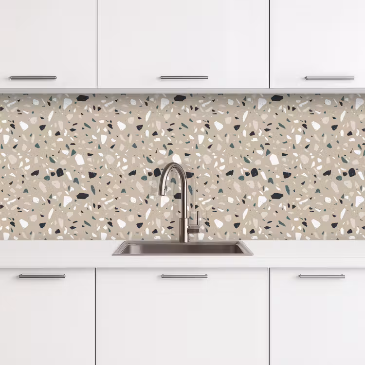 Schienale cucina - Terrazzo - Motivo - Verde — 4