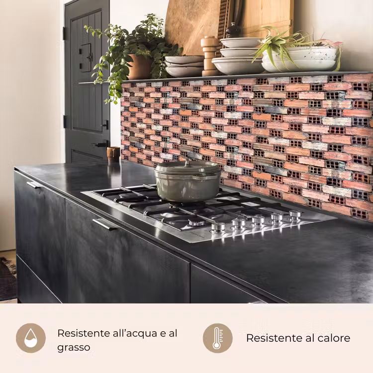 Schienale cucina - Vecchio - Pietra - Muro — 5