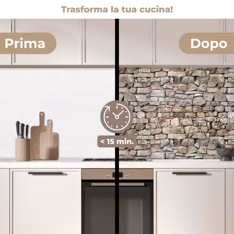 Schienale cucina - Grezzo - Pietre - Muro - Pietre naturali — 3