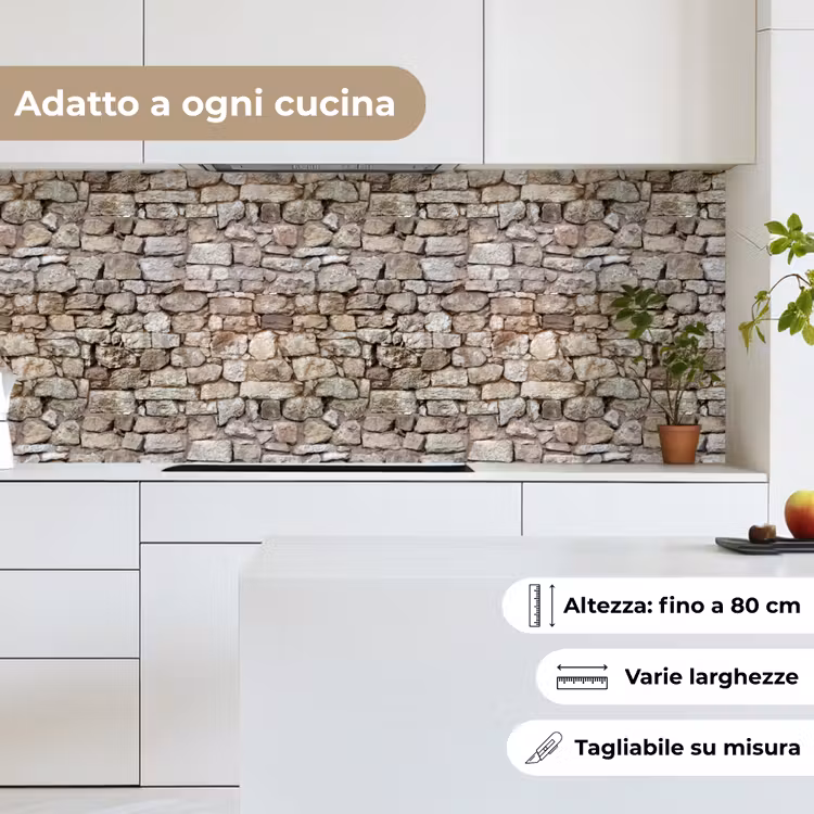 Schienale cucina - Grezzo - Pietre - Muro - Pietre naturali — 7
