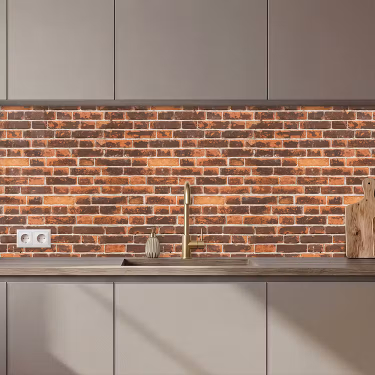 Schienale cucina - Mattoni - Vecchi - Muro - Decolorazione — 1