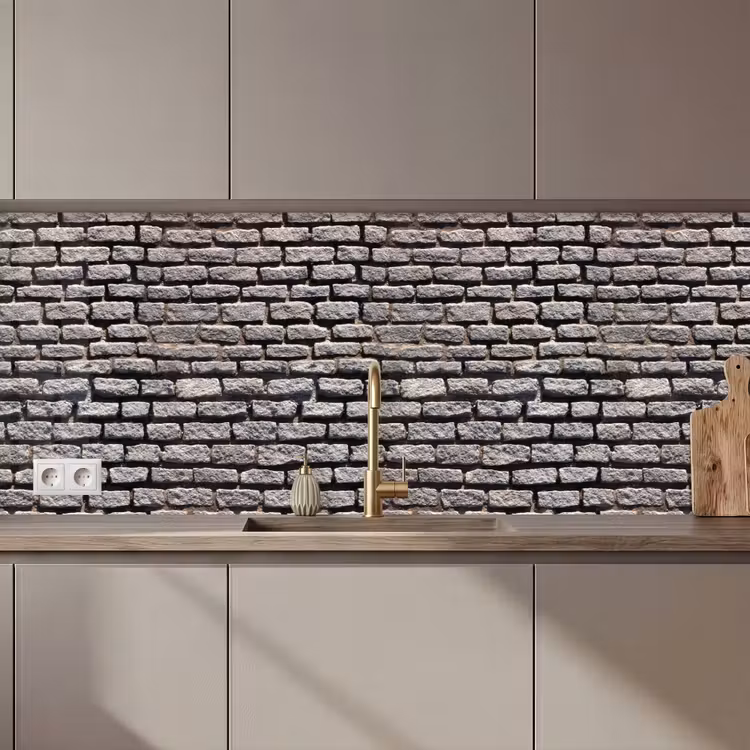Schienale cucina - Pavimentato - Robusto - Muro - Pietra — 1