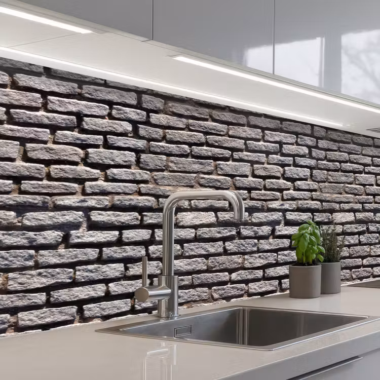 Schienale cucina - Pavimentato - Robusto - Muro - Pietra — 2