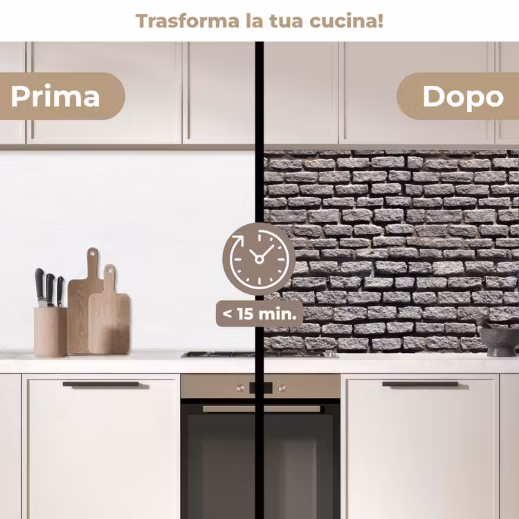 Schienale cucina - Pavimentato - Robusto - Muro - Pietra — 3
